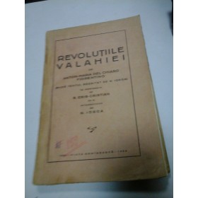 REVOLUTIILE VALAHIEI de ANTON-MARIA DEL CHIARO FIORENTINO - 1929